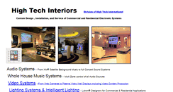 Desktop Screenshot of hightechdesigns.net