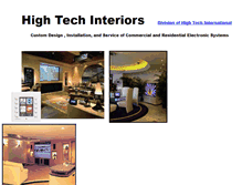Tablet Screenshot of hightechdesigns.net